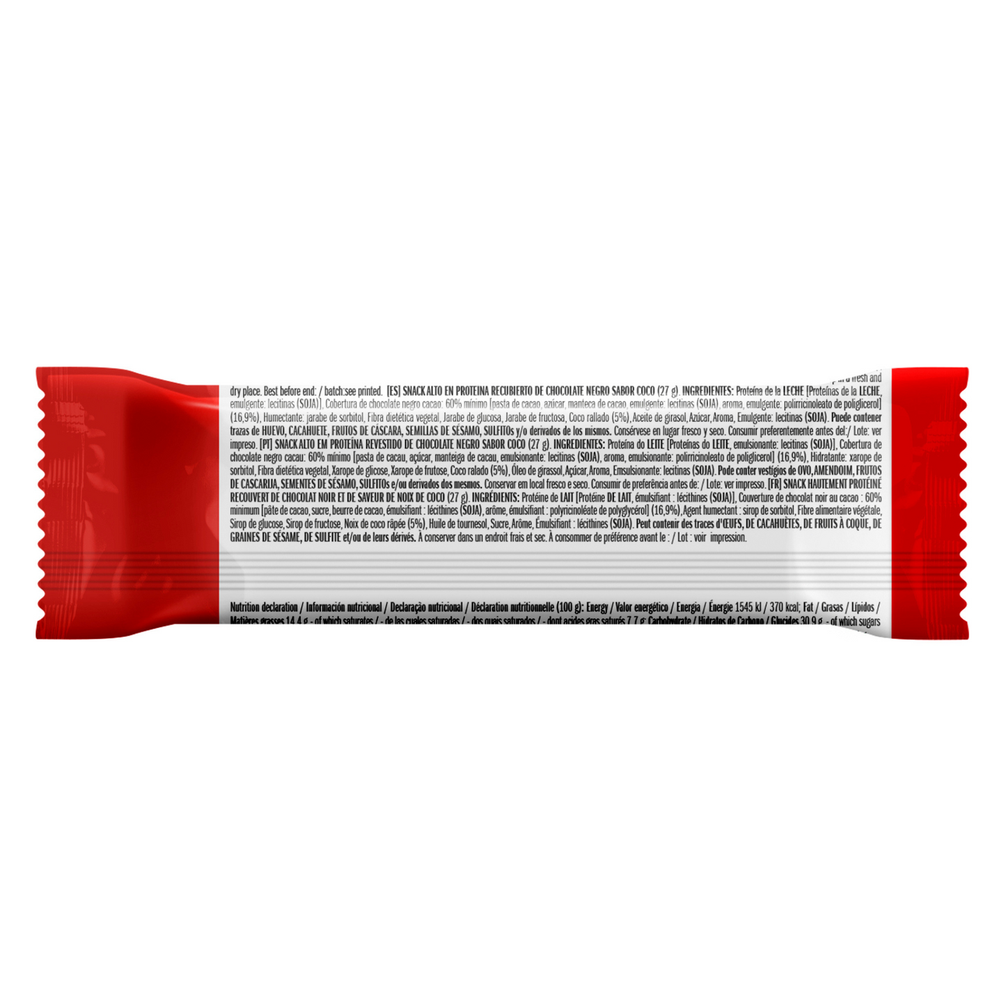 NutriExperience 25% Protein Snacks with Chocolate and Coconut - (27g)