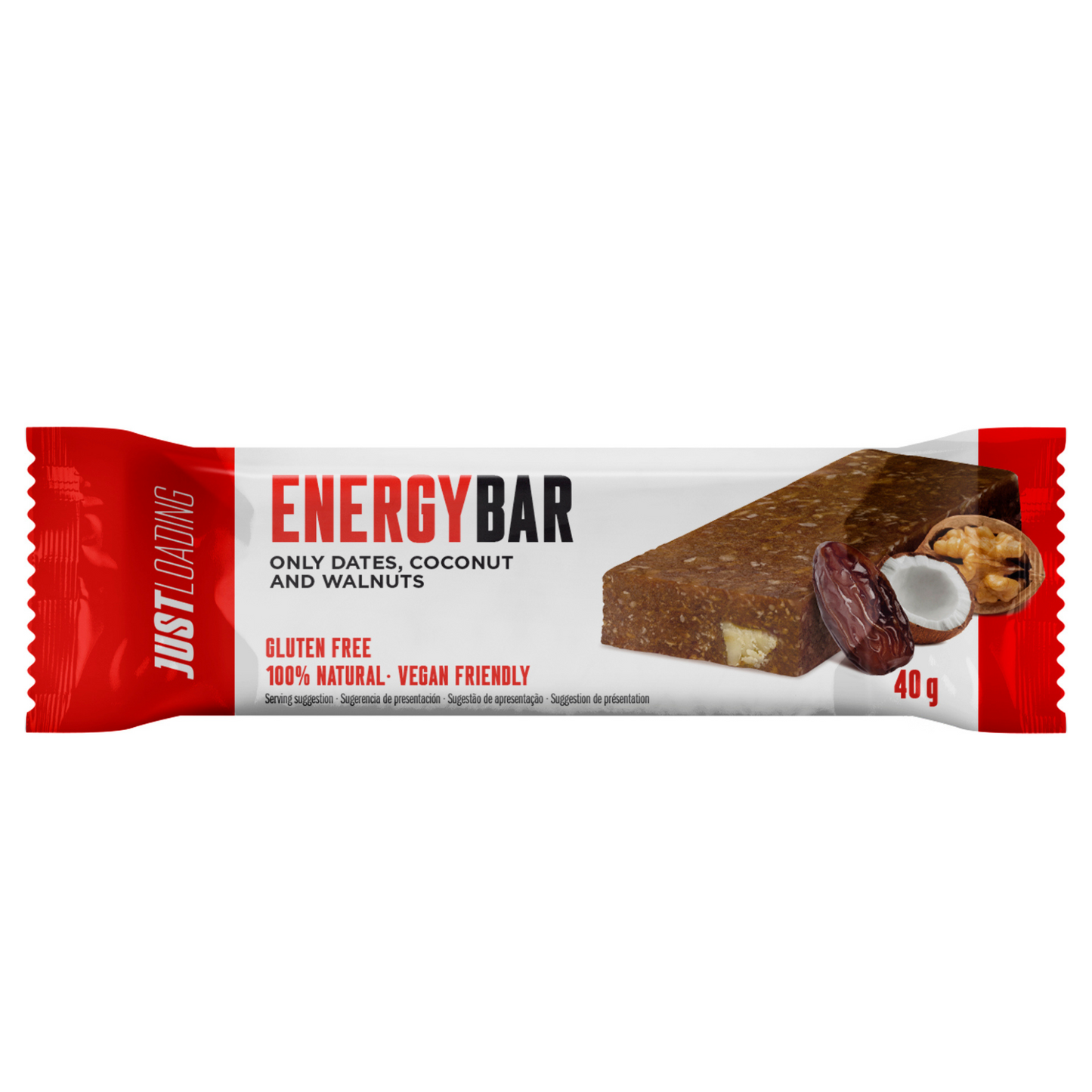 NutriExperience Energy Bar with Dates, Coconuts, and Walnuts - (40g)