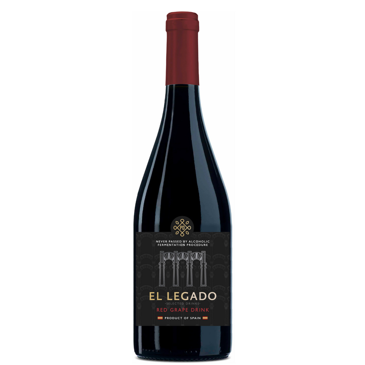 Non-Alcoholic - EL LEGADO Red Grape Drink 0.0% - 75cl