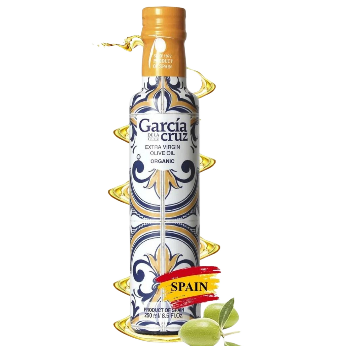 Olive Oil - Garcia De La Cruz Organic Premium Extra Virgin Olive Oil - Master Miller 250ml