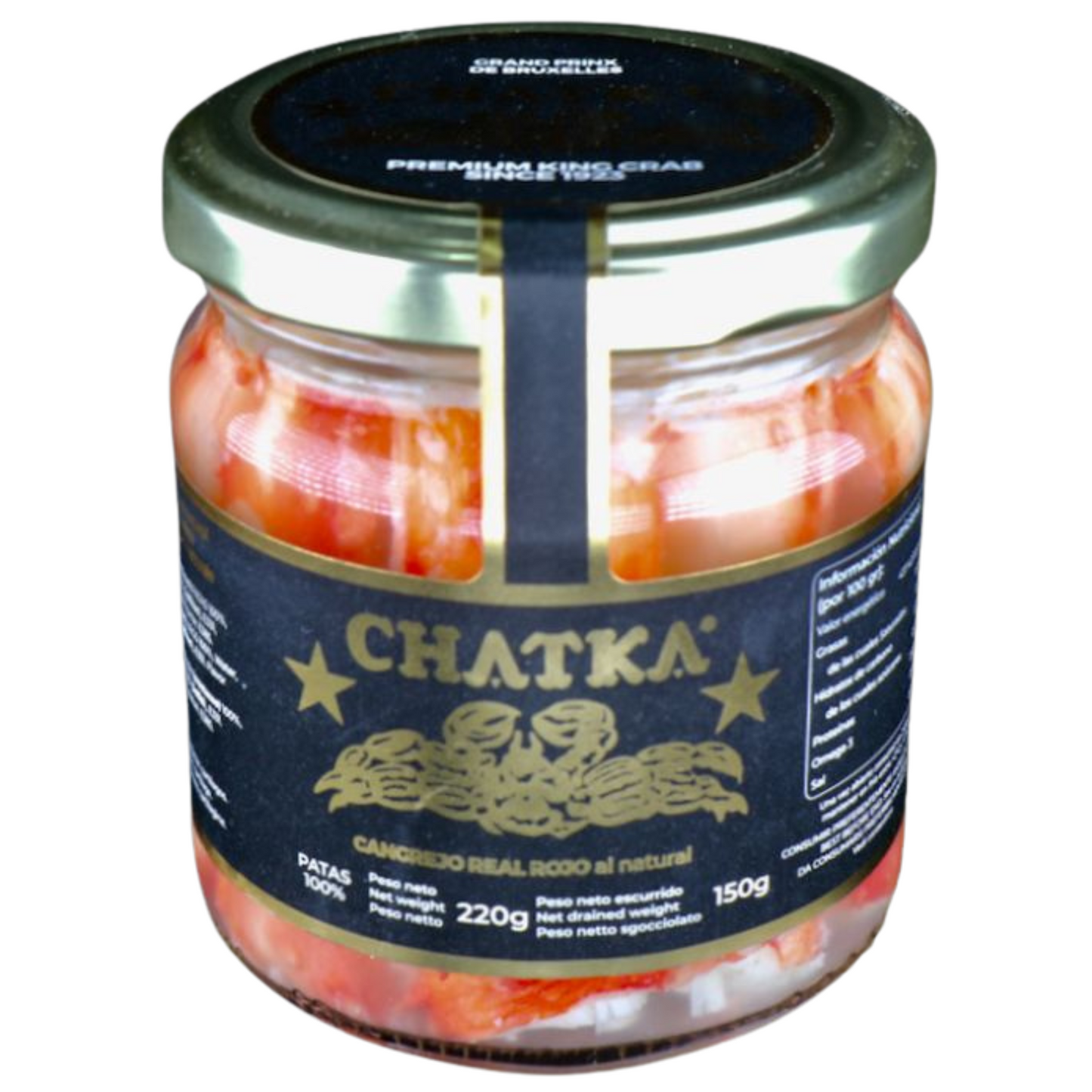 CHATKA 100% King Crab Legs Crystal (150g)