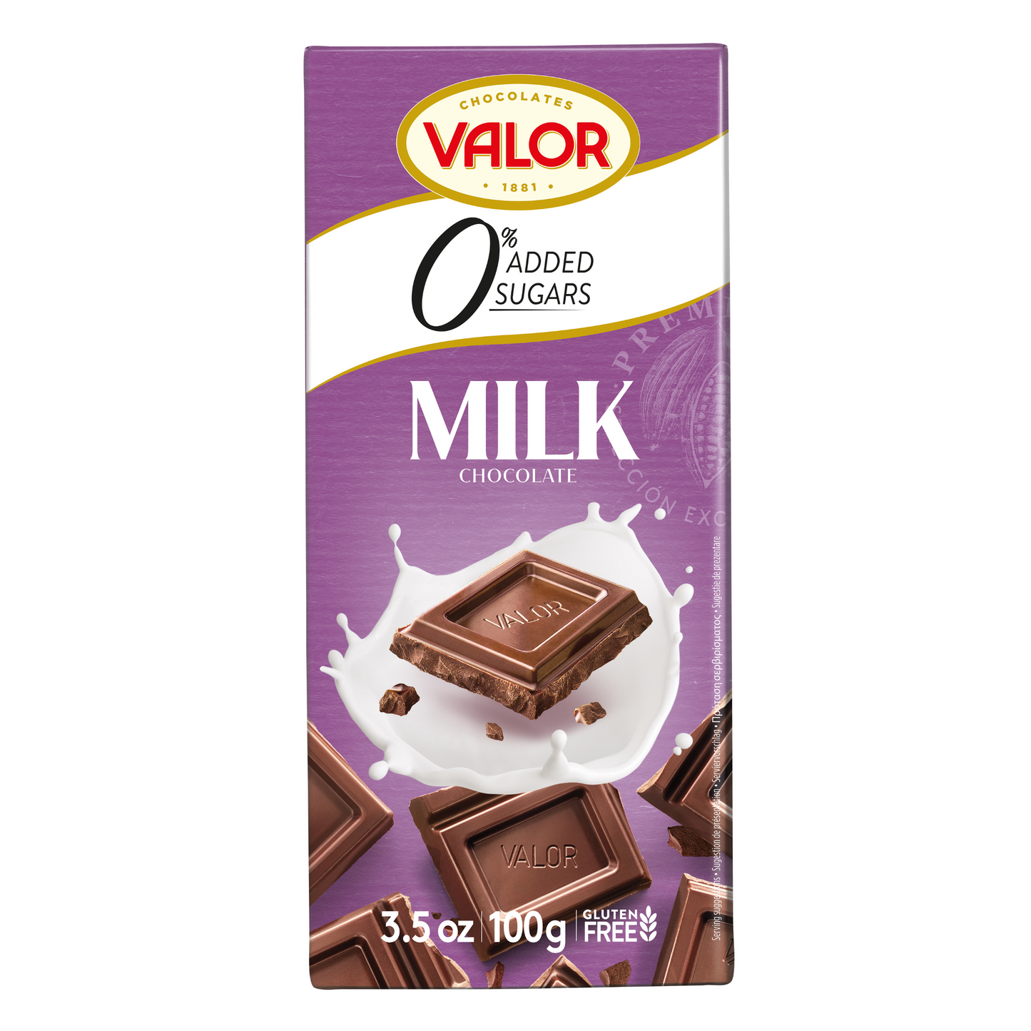 Chocolate - Valor World Renowned Sugar-Free Chocolate - 100g