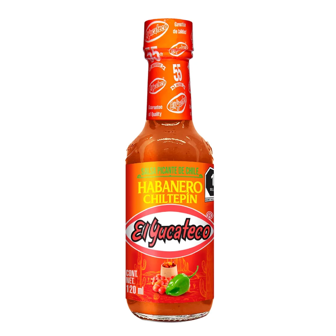 El Yucateco Habanero Chiltepin Hot Sauce – 120ml