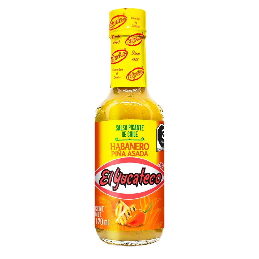 El Yucateco Grilled Pineapple Hot Sauce – 120ml