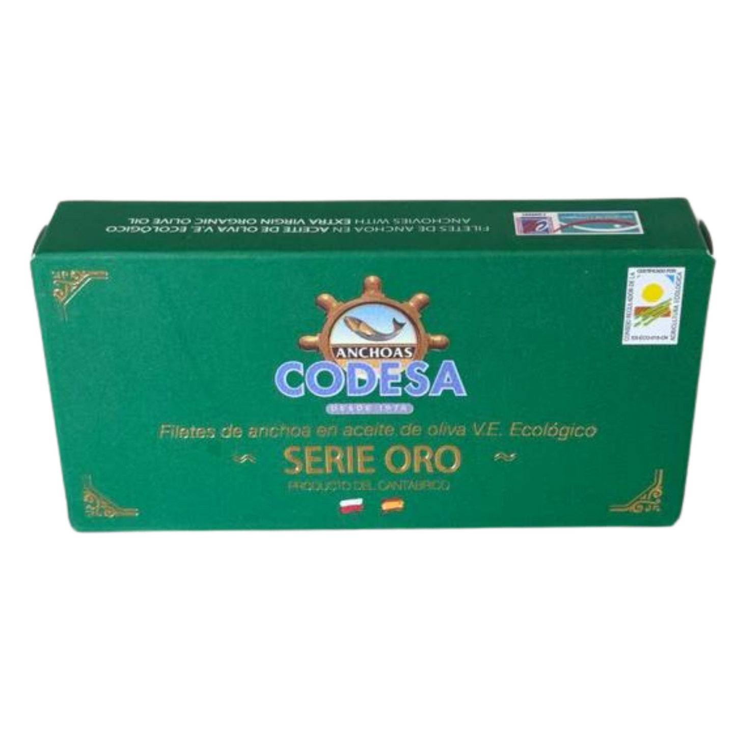 CODESA Organic Anchovy Fillet in Olive Oil (55g)