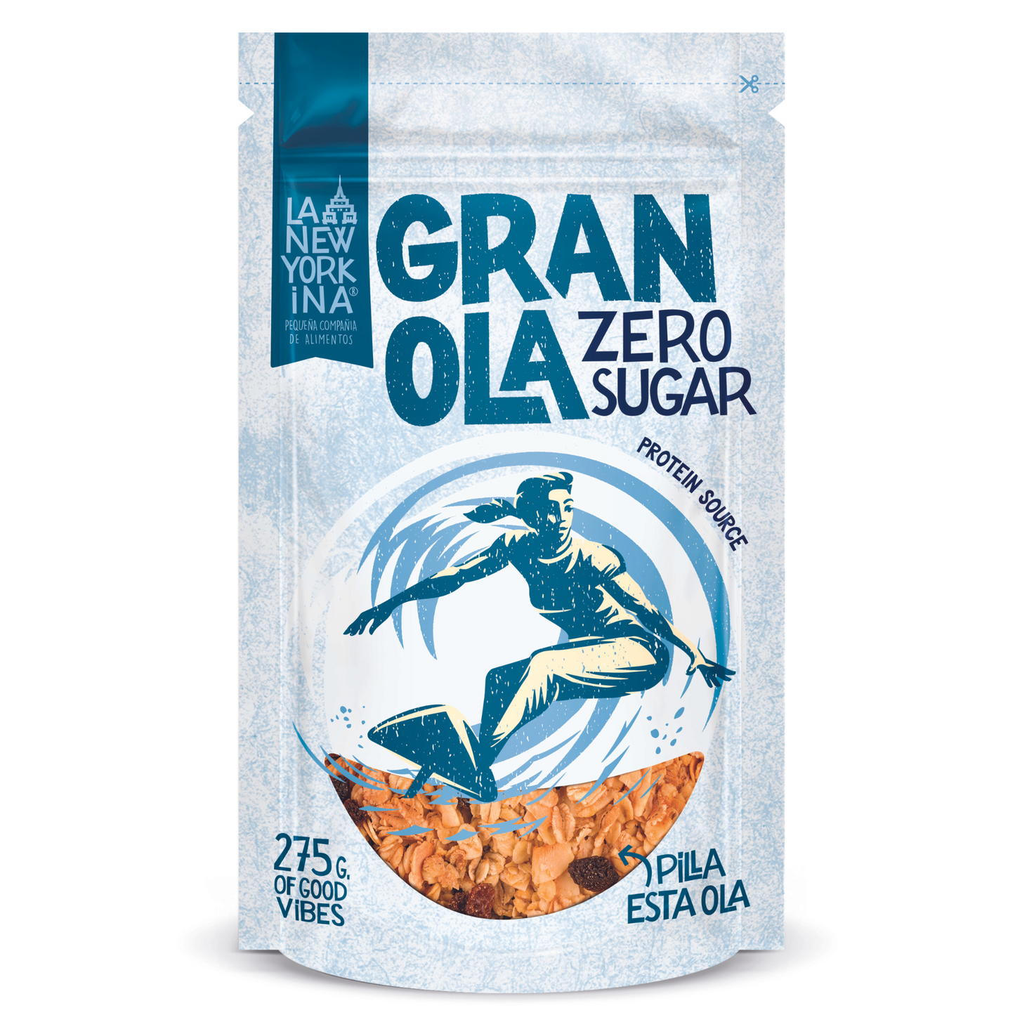 Granola Zero Sugar- La Newyorkina- 275g