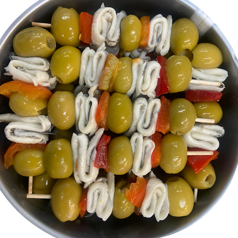 Cocktail - Olives Garcia Sweet Pepper+Olives+White Anchovies