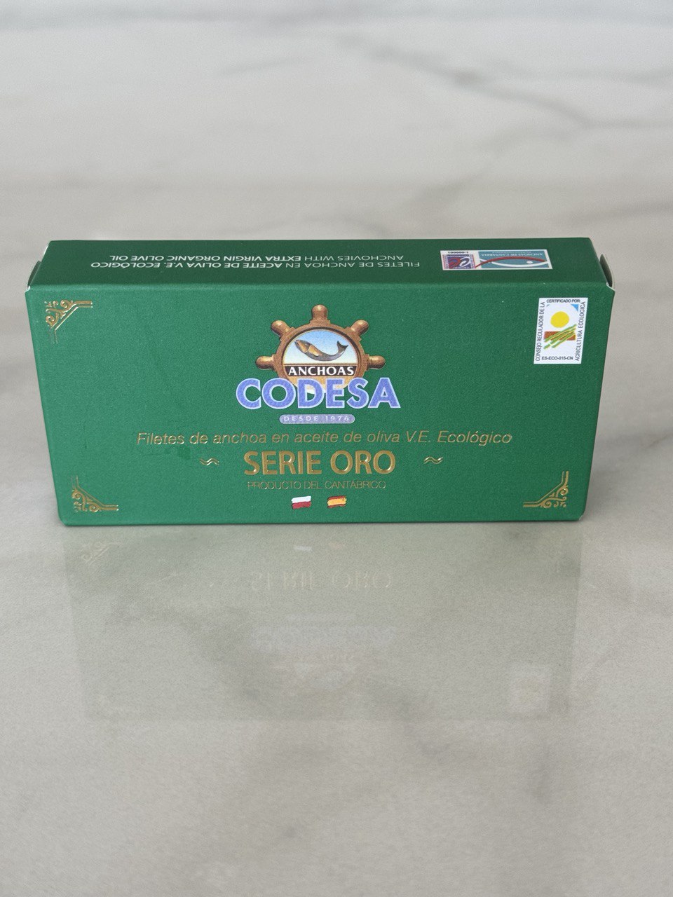 CODESA Organic Anchovy Fillet in Olive Oil (55g)