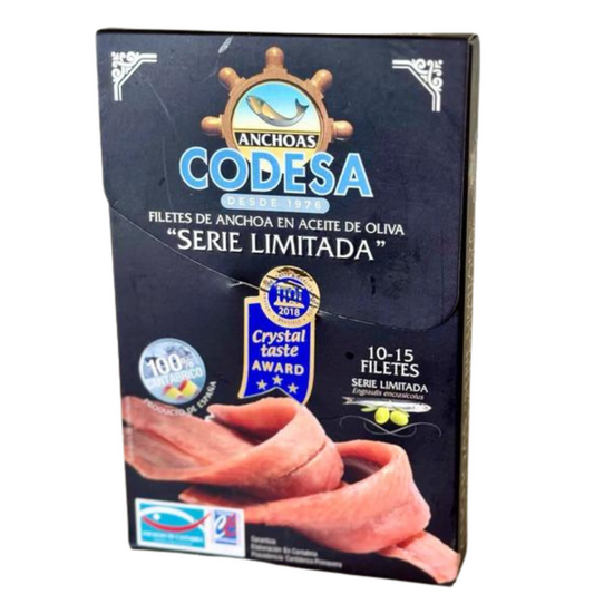 CODESA Anchovies in Olive Oil (10-15 Pieces) - Limited Series (115g)